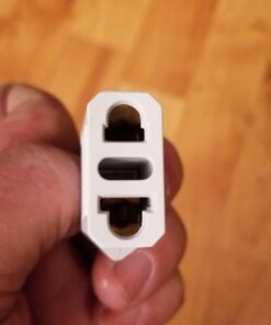 Unidapt Europe to USA Outlet Plug Adapter Converter, 2 Pack, Power Travel From European to American, Canada, Mexico, Type A 46 61AleDCOh2L