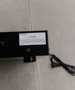 Pyle 5 Channel Rack Mount Bluetooth Receiver, Home Theater Amp, Speaker Amplifier, Bluetooth Wireless Streaming, MP3/USB/SD/AUX/FM Radio, 200 Watt, with Digital ID3 LCD Display - PDA7BU, Black Basic Features 37 61Alm6YbG5L