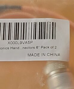 DHT Electronics Handheld Antenna Cable SMA Male to UHF SO-239 Female Connectors 6'' Pack of 2 for Amplifier 28 61AmH0HbsyL