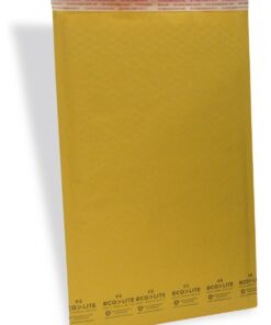 Ecolite 5 Self-Sealing Kraft Bubble Mailers, 16" H x 10.5" W, 100 Box