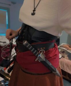 Ace Martial Arts Supply Dark Assassin Dagger with Sheath 33 61AnCyrianL