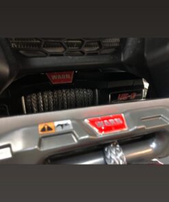 WARN 101140 AXON 45-S Powersports Winch With Spydura Synthetic Rope and HUB Wireless Receiver: 1/4" Diameter x 50' Length, 2.25 Ton (4,500 lb) Pulling Capacity No Size 36 61AnDrEEvOL