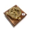 NauticalMart Captain Brass Sundial Compass with Hardwood Wooden Box 47 61AqnE3dwAL