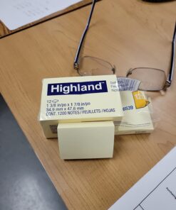 Highland Sticky Notes, 1.5 x 2 Inches, Yellow, 12 Pack (6539) 5 61As8Gu1 dL