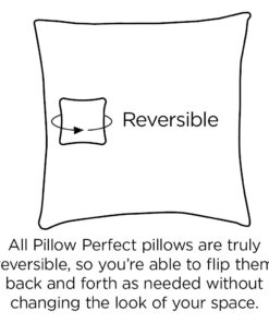 Alternative view of Pillow Perfect Stripe Indoor/Outdoor Accent Throw Pillow, Plush Fill, Weather, and Fade Resistant, Lumbar - 11.5" x 18.5" , Blue/Green Topanga, 2 Count Small Lumbar - 11.5" x 18.5"