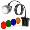 GearOZ 1000 Lumen 10W LED Coon Hunting Lights, Hunter Headlamp for Coyotes Hog Predators, Explosion Proof Mining Camping Bright Headlight Rechargeable for Night Working - with 4 Optical Filters 10.0 8 61AuGESSDAL