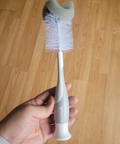 Munchkin® Sponge™ Bottle Brush, Grey, 2 Count (Pack of 1) 28 61AuQX1wCFL