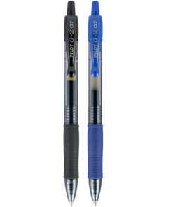 PILOT G2 Premium Fine Point Gel Ink Pen, 0.7 mm, Refillable & Retractable Rolling Ball, 5 Black and 5 Blue pens (Bulk pack of 10 Pens) (14784) 20 61Av7GTr4L
