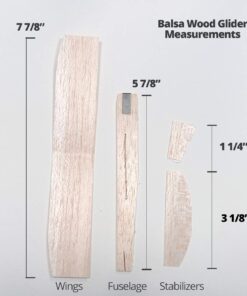 S&S Worldwide Balsa-Wood Top Gun Glider Model Planes. Assemble Planes and Decorate with Paints or Markers. Perfect for Field Days, Summer Camps, STEM Activities and Birthdays, Beige (Pack of 36) 11 61AwOuT8i8L