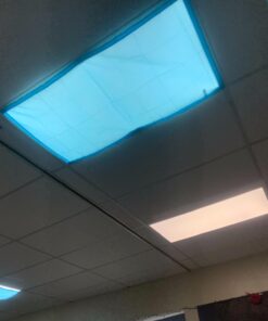 Educational Insights The Original Fluorescent Light Filters: Tranquil Blue 4-Pack, Fluorescent Light Covers, Easy Install for Classrooms, Office, Hospitals & Home, Teacher Classroom Essentials 31 61Ax0tABU4L