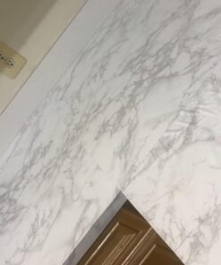 ROSEROSA Peel and Stick PVC Faux Marble Self-Adhesive Wallpaper Covering Counter Top Shelf Liner Napoleon (PGS408 : 2.00 Feet X 6.56 Feet) 77 61Ax319O1iL