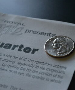 ROY KUEPPERS Bite Coin - Bite Out Quarter Magic Coins 17 61Ax8adoXL