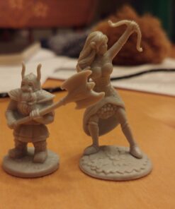 Monster Fantasy Creature Mini Action Figure Playset - 98pcs Toy Miniatures with 14 Unique Designs - Dragons,Wizards,Orcs, & More- XL 1/32 Scale Compatible with Dungeons and Dragons and other RPG Games 64 61Azrghob5L 1