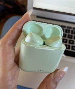 TOZO T6 True Wireless Earbuds Bluetooth 5.3 Headphones Touch Control with Wireless Charging Case IPX8 Waterproof Stereo Earphones in-Ear Built-in Mic Headset Premium Deep Bass Green Classic Edition 46 61B0fgozTrL