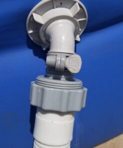 Intex 29061E Type B Pool Clamp on Fittings Converter Pool Accessory, Gray 28 61B29ztXCxL