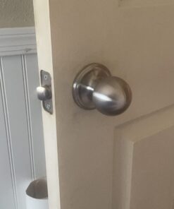 Copper Creek BK2030SS Ball Door Knob, Privacy Function, 1 Pack, Satin Stainless 31 61B2Iiuy7ZL