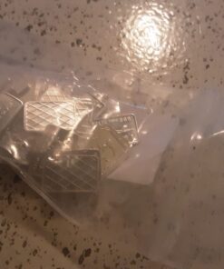 TEN One Gram .999 pure Silver Bars with random designs in a jewelry pouch (Original Version) 31 61B43m4 hAL