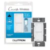 Lutron Caseta Smart Lighting Switch for All Bulb Types or Fans | Neutral Wire Required | PD-6ANS-WH | White 1 Pack Smart Switch 68 61B4sbsw3BL