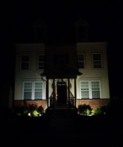 GLW® 10w 12v Ac or Dc Warm White Led Flood Light Waterproof Outdoor Lights 750lm 80w Halogen Bulb Equivalent Black Case 49 61B4z1PxZvL