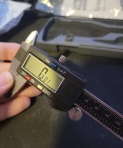 NEIKO 01407A Electronic Digital Caliper | 0-6 Inches | Stainless Steel Construction with Large LCD Screen | Quick Change Button for Inch/Fraction/Millimeter Conversions 6 Inch 34 61BBQzA47UL