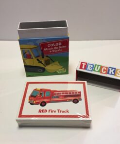 Peaceable Kingdom Floor Puzzle and Matching Game 2 in 1 Educational Activity for Kids 2 Years and Up - Trucks 19 61BBXBsC4VL