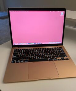 Apple 2020 MacBook Air Laptop M1 Chip, 13” Retina Display, 8GB RAM, 256GB SSD Storage, Backlit Keyboard, FaceTime HD Camera, Touch ID. Works with iPhone/iPad; Gold Without AppleCare+ 43 61BDDtNTOVL