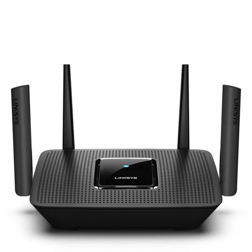 Linksys Mesh Wifi 5 Router, Tri-Band, 2,000 Sq. ft Coverage, Supports Guest WiFi, Parent Control, 20+ Devices, Speeds up to (AC2200) 2.2Gbps - MR8300 2000 ft, 20+ Devices, 2.2 Gbps