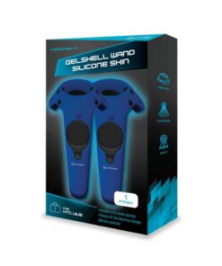 Alternative view of Hyperkin GelShell Controller Silicone Skin for HTC Vive Pro/ HTC Vive (Blue) (2-Pack) Controller Skin