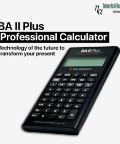 Texas Instruments BA II Plus Professional Financial Calculator Silver 9.8 Inch 18 61BHpn3OEL