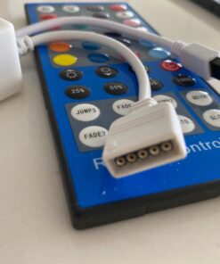 SUPERNIGHT RGBW LED Light Strip Remote Controller, 40 Keys IR Remote Controller Replacement for SMD 3528 5050 Flexible LED Strip Lights 18 61BIAlJ4tjL