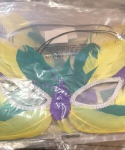 Rhode Island Novelty Mardi Gras Feather Masks 50 Piece Assortment 37 61BIaw5DKSL