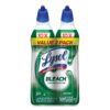 Lysol Complete Clean Toilet Bowl Cleaner with Bleach Value Pack, 2 Count 24 Fl Oz (Pack of 2) 3 61BJe MvXEL