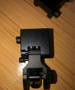 Feyachi Flip Up Rear Front and Iron Sights Best Backup fits Picatinny & Weaver Rails Black 59 61BK4XJG4FL