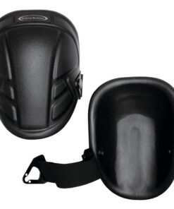 McGuire-Nicholas - 1MN-350 Tuff Shell Knee Pads | Lightweight Ergonomic Design Lined with High Density EVA Foam | All-Weather Knee Pads for Flooring, Construction, Painting, Welding, Plumbing,black 14 61BKu2qzI4L