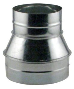 Ideal-Air 736211 ducting, 8 to 6" , silver 8 to 6"