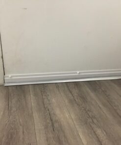 BAINING Door Draft Stopper Door Sweep for Exterior/Interior Doors, Weatherproofing Door Seal Strip Under Door Draft Blocker Seal, Soundproof Door Bottom Weather Stripping, 2" W x 39" L, White 36 61BLYuQWfFL