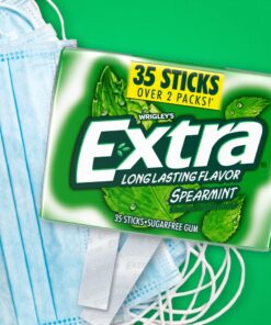 Extra Spearmint Sugar Free Chewing Gum Bulk Pack, 35 Count (6 Pack) 35 Count (Pack of 6) 16 61BLo9EwtqL