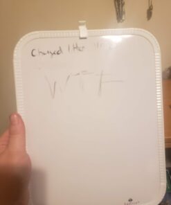 Sparco 75620 Dry-Erase Board, White, 8.5 x 11 Inch 41 61BMlfGC4L