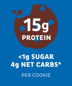 Quest Nutrition Chocolate Chip Protein Cookie; Keto Friendly; High Protein; Low Carb; 12 Count 32 61BNlnX4TfL