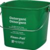 Carlisle FoodService Products KP97GN Kleen-Pail Commercial Cleaning Bucket, 3 Quart, Green 1 3 Quarts 24 61BNqTJzRL