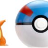 Pokemon Official Charmander Clip and Go, Comes with Charmander Action Figure and Great Ball 18 61BOWsBNCdL