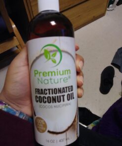Fractionated Coconut Oil Skin Moisturizer - Cold Pressed MCT, Massage & Essential Oil Carrier, 16 oz Pump 16 Fl Oz (Pack of 1) 21 61BOub8YaL 1