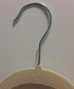 Home-it Premium Velvet Hangers 50 Pack - Ivory Suit Hangers Non-Slip - Heavy duty Clothes Hangers for Closet, Jacket, Shirt, Pants and Suit, Hook Swivel 360 - Ultra Thin 43 61BPmpqxkiL