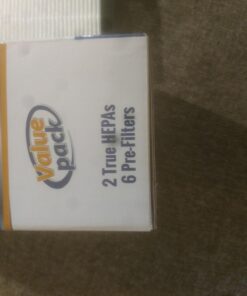 VEVA Premium 2 HEPA Filters and 6 Pack of Pre-Filters compatible with Air Purifier Models AC4100/AC4150BLCA and Replacement FLT4100 Filter E 25 61BScPelGkL