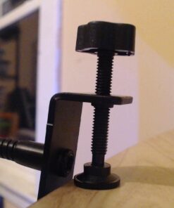 Dragonpad USA Microphone Pop Filter, for Blue Yeti, Blue Snowball - Flexible Gooseneck Microphone Mount and Double Layer Sound Shield Guard Windscreen black 70 61BUdzZTSL