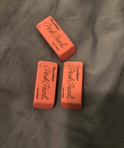 Paper Mate Pink Pearl Erasers, Large, 3 Count 33 61BUnmuJRML