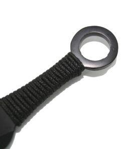 Ace Martial Arts Supply Ninja Stealth Black Throwing Knives with Nylon Case (Set of 3) Kunai 19 61BWkZHmTgL