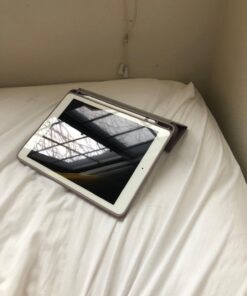 Soke iPad 6th/5th Generation Case with Pencil Holder, Smart iPad 9.7 inch Cases Trifold Stand with Shockproof Soft TPU Back Cover and Auto Sleep/Wake Function for Apple iPad 2018/2017, Violet 58 61BZBHHxQQL