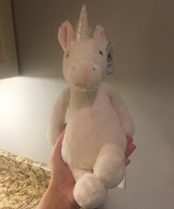 Jellycat Bashful Unicorn Stuffed Animal, Medium, 12 inches Medium - 12" 36 61BaQ3xe6 L