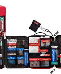 Survival Workplace/Home First Aid Kit USA - with a MOLLE System for Emergency Care at Home/Workplace 34 61BaQV0lKtL